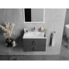 Mexen Atena lavabo encastré dans le plan 61 x 46 cm, blanc - 25016000