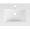Mexen Atena lavabo encastré dans le plan 61 x 46 cm, blanc - 25016000