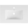 Mexen Atena lavabo encastré dans le plan 71 x 46 cm, blanc - 25017000