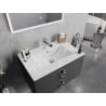 Mexen Atena lavabo encastré dans le plan 71 x 46 cm, blanc - 25017000