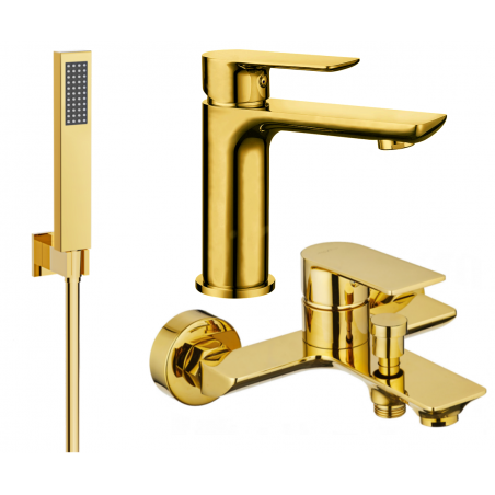 Mexen Alfa R02 ensemble bain, doré - 745703R02-50