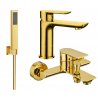 Mexen Alfa R02 ensemble de bain, doré - 745703R02-50