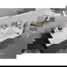 Mexen Atena lavabo encastré dans le comptoir 75 x 46 cm, Blanc - 25017500