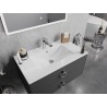 Mexen Atena lavabo encastré dans le plan 80 x 46 cm, blanc - 25018000