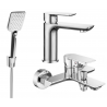 Mexen Alfa R62 ensemble de bain, chrome - 745703R62-00