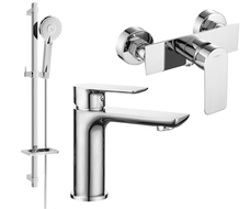Mexen Alfa Set de douche DQ40, chromé - 745704DQ40-00