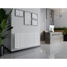 Mexen CVH10 Radiateur hygiénique à panneaux 900 x 1200 mm, raccordement inférieur, 1072 W, blanc - W610H-090-120-00