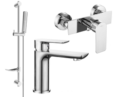 Mexen Alfa DF72 ensemble de douche, chrome - 745704DF72-00