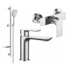 Mexen Alfa DF62 Ensemble de Douche, Chrome - 745704DF62-00