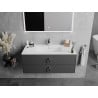 Mexen Atena lavabo encastré dans le plan 101 x 46 cm, blanc - 25011000