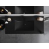 Mexen Atena lavabo encastré dans le plan de travail 101 x 46 cm, noir mat - 25011070