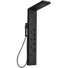 Panneau de douche Mexen Lando, noir - 7611-04-70