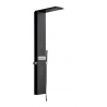 Panneau de douche Mexen Omar, noir - 7610-03-70