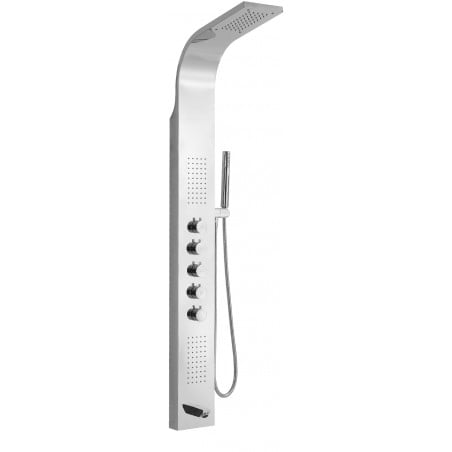 Mexen Timor panneau de douche avec bec, chrome - 7621-04-00