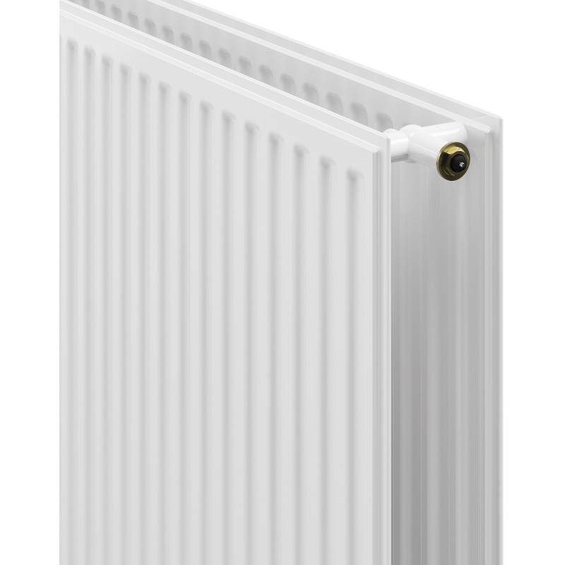 Mexen CVH20 Radiateur d'hygiène à plaques 600 x 600 mm, raccordement inférieur, 660 W, blanc - W620H-060-060-00
