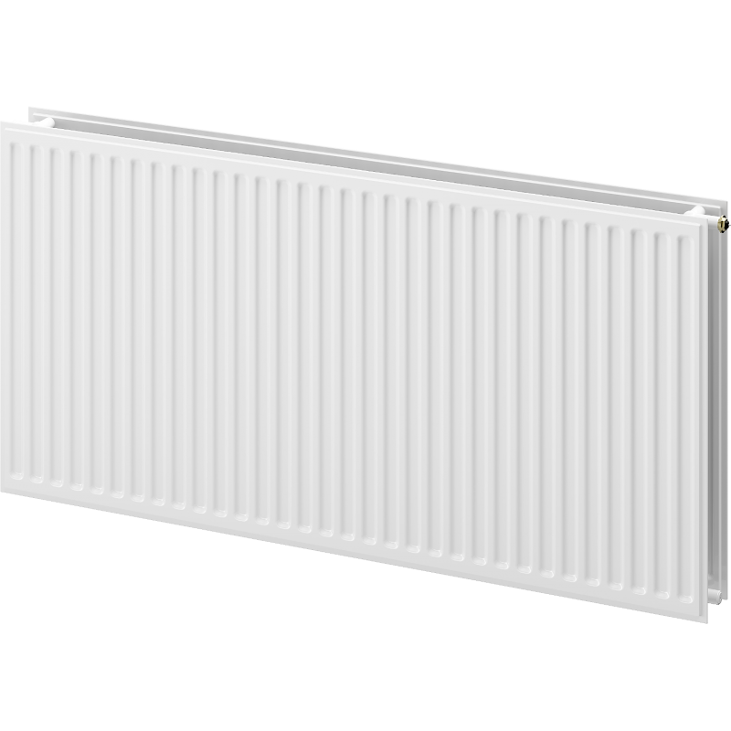 Radiateur plat Mexen CVH20 Hygiene 600 x 1000 mm, raccordement inférieur, 1099 W, blanc - W620H-060-100-00