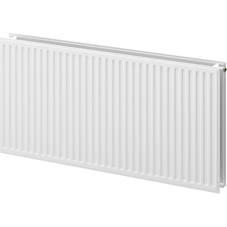 Radiateur plat Mexen CVH20 Hygiene 600 x 1000 mm, raccordement inférieur, 1099 W, blanc - W620H-060-100-00