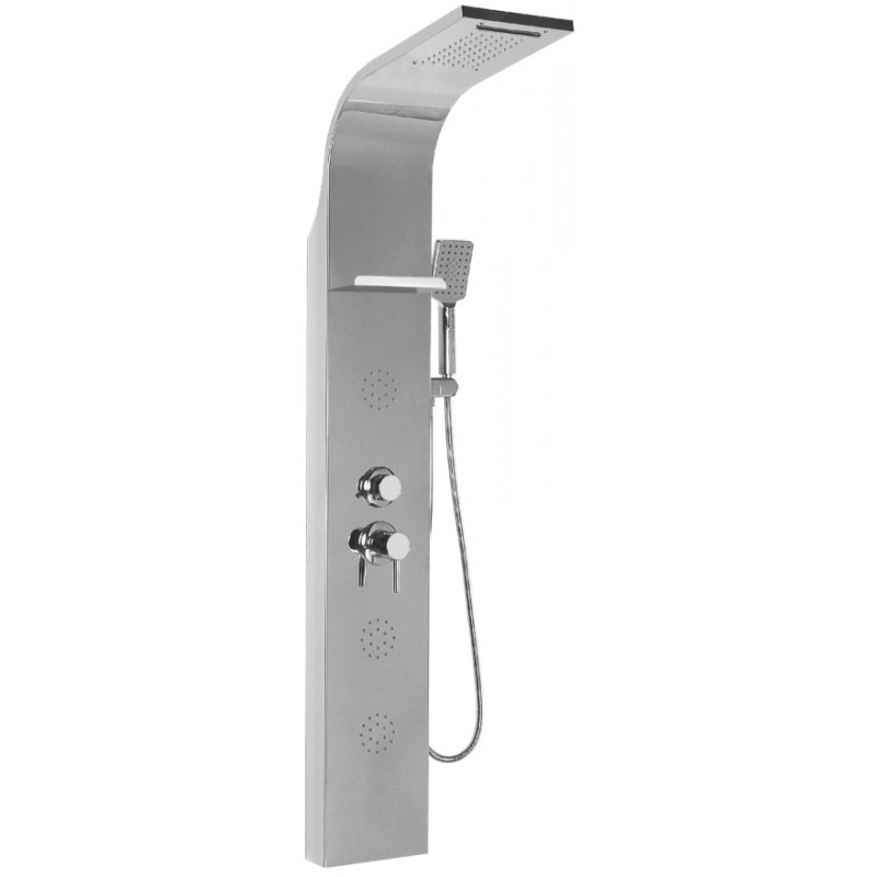 Panneau de douche Mexen Borg, chrome - 7615-03-00