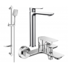 Mexen Alfa DF62 ensemble de bain, chrome - 745713DF62-00
