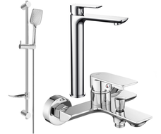 Mexen Alfa DF62 ensemble de bain, chrome - 745713DF62-00