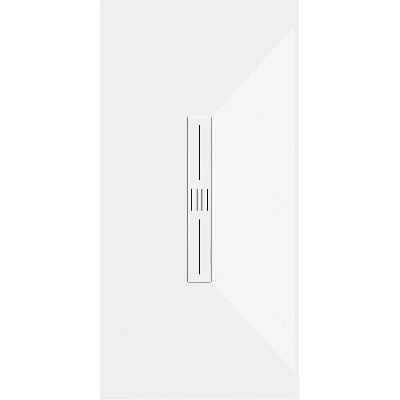 Mexen Toro receveur rectangulaire SMC 150 x 70 cm, blanc, cache blanc - 43107015-W
