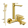 Mexen Alfa DF62 ensemble de bain, doré - 745713DF62-50