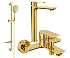 Mexen Alfa DF62 ensemble de bain, doré - 745713DF62-50