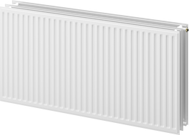 Radiateur plat Mexen CVH30 Hygiene 300 x 1100 mm, raccordement inférieur, 959 W, blanc - W630H-030-110-00