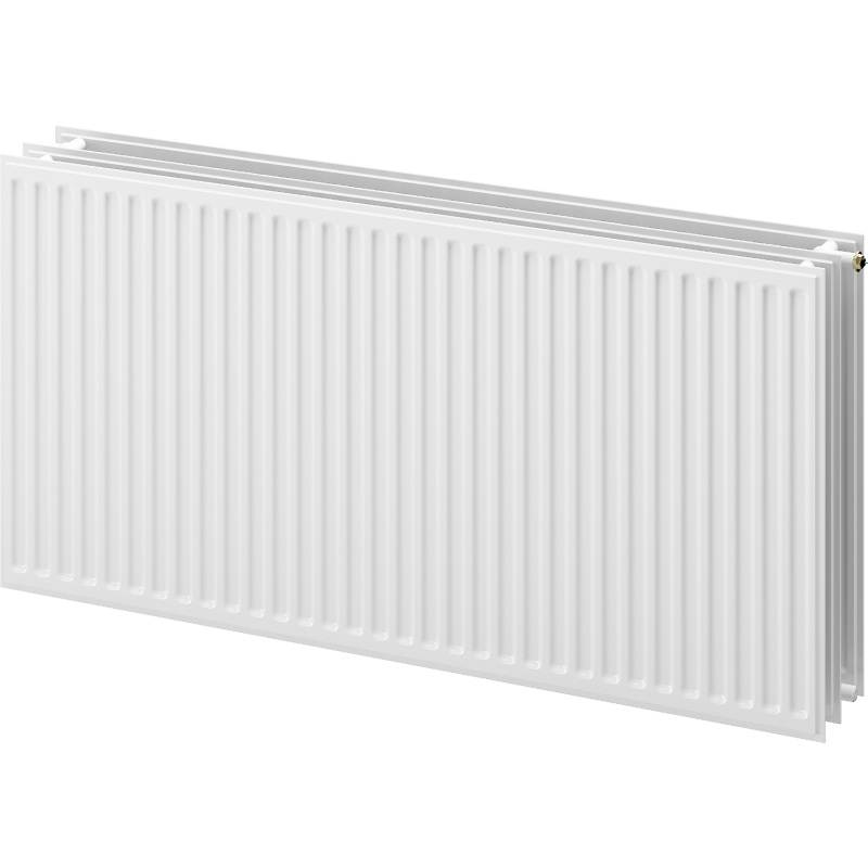 Mexen CVH30 Radiateur hygiénique à panneaux 300 x 1200 mm, connexion inférieure, 1047 W, blanc - W630H-030-120-00