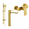 Mexen Alfa DQ40 ensemble de douche, doré - 745714DQ40-50