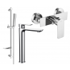 Mexen Alfa DF72 ensemble de douche, chrome - 745714DF72-00