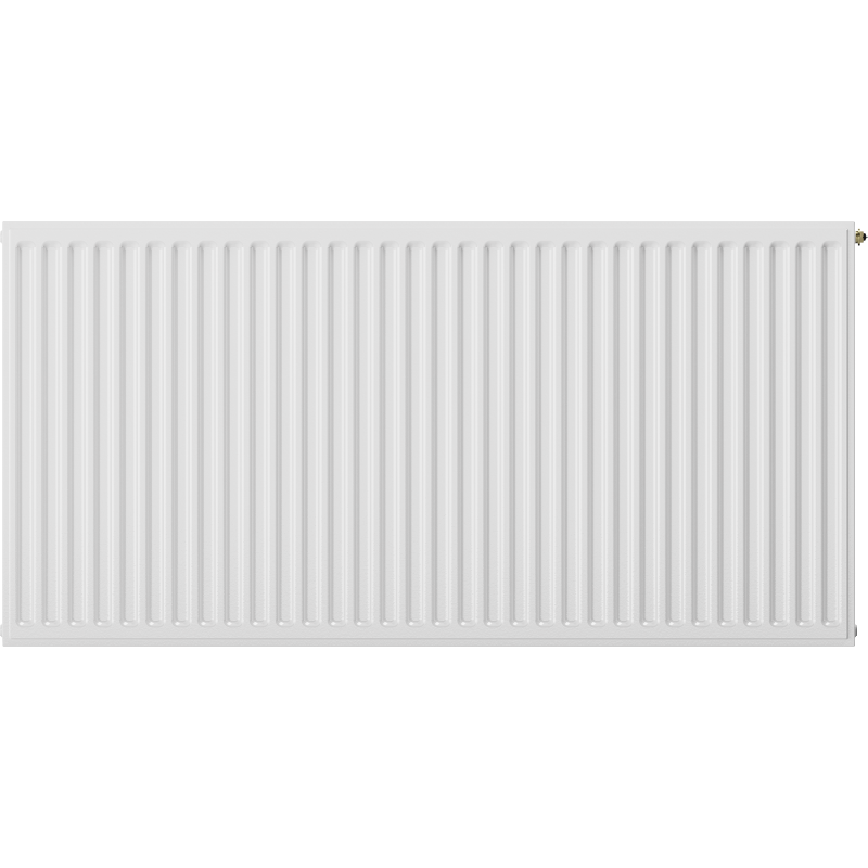 Mexen CVH30 Radiateur hygiénique à plaque 600 x 2400 mm, raccordement inférieur, 3621 W, blanc - W630H-060-240-00