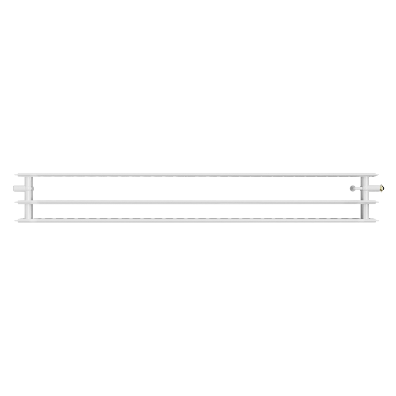 Mexen CVH30 Radiateur hygiénique à plaque 600 x 2400 mm, raccordement inférieur, 3621 W, blanc - W630H-060-240-00