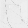 Bac à douche Mexen Hugo carré SMC 80 x 80 cm, pierre blanche - 42158080