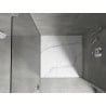 Mexen Hugo receveur de douche carré SMC 90 x 90 cm, pierre blanche - 42159090