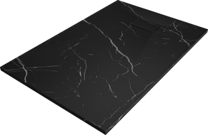 Mexen Hugo bac rectangulaire SMC 120 x 80 cm, pierre noire - 42758012