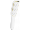 Mexen R-49 pomme de douche 1 fonction, Blanc/Or - 79549-25