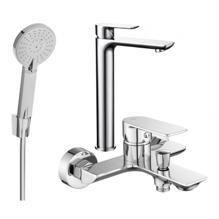 Mexen Alfa R40 ensemble de bain, chrome - 745713R40-00