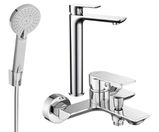 Mexen Alfa R40 ensemble pour baignoire, chromé - 745713R40-00
