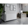 Mexen CVHF20 Hygiene Flat radiateur plat 600 x 1000 mm, connexion inférieure, 1004 W, blanc - W620HF-060-100-00