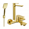Mexen Alfa R62 ensemble de baignoire, doré - 745713R62-50