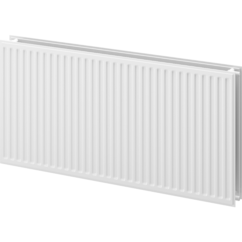 Radiateur plat Mexen CH20 Hygiene 900 x 2800 mm, connexion latérale, 4313 W, blanc - W420H-090-280-00