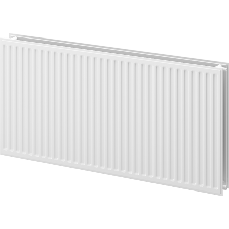 Radiateur plat Mexen CH20 Hygiene 900 x 2800 mm, connexion latérale, 4313 W, blanc - W420H-090-280-00