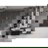 Paroi de baignoire extensible 2 volets Mexen Velar Duo 190 x 150 cm, transparent, chrome - 896-190-000-02-01