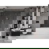 Paroi de baignoire extensible 2 volets Mexen Velar Duo 190 x 150 cm, transparent, chrome - 896-190-000-02-01