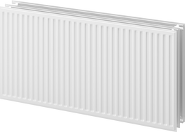 Mexen CH30 Radiateur d'hygiène à plaque 400 x 400 mm, raccordement latéral, 438 W, blanc - W430H-040-040-00