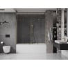 Mexen Velar Duo paroi de baignoire à 2 volets coulissants 190 x 150 cm, transparent, doré - 896-190-000-02-50