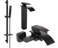 Mexen Aries DQ77 ensemble de bain, noir - 744813DQ77-70