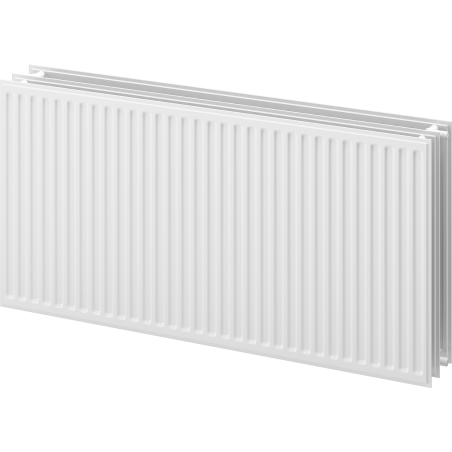 Radiateur Mexen CH30 Hygiene 900 x 400 mm, raccordement latéral, 826 W, blanc - W430H-090-040-00