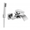 Mexen Aries R77 robinet de baignoire avec douchette, chrome - 74483R77-00